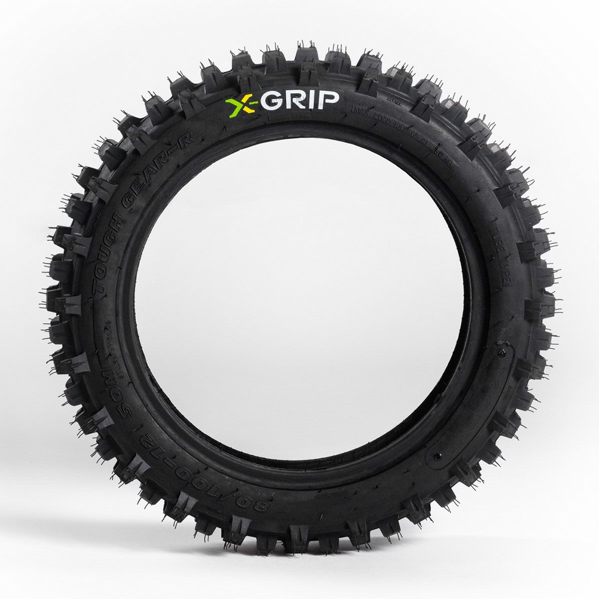 X-Grip TOUGH GEAR-R 80/100-12 tyre - view 2