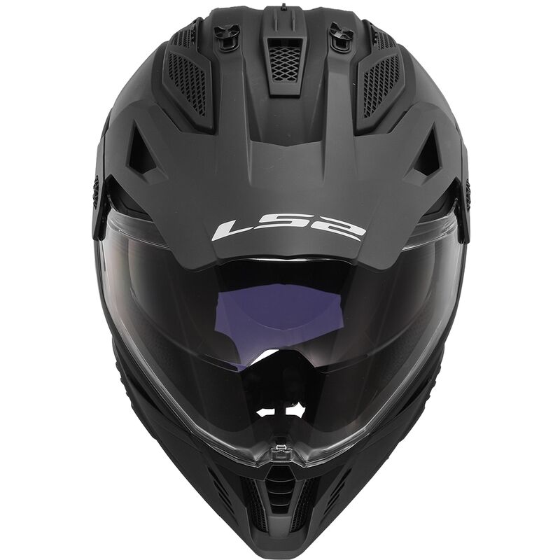 LS2 MX702 PIONEER II 2 SOLID MATTE BLACK