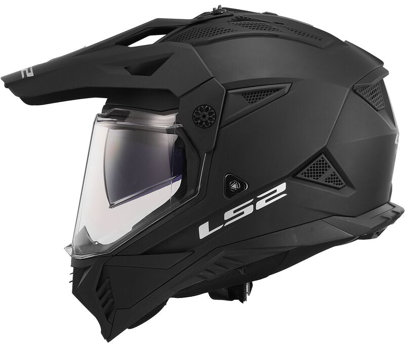 LS2 MX702 PIONEER II 2 SOLID MATTE BLACK