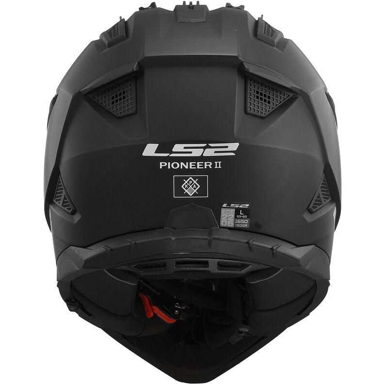 LS2 MX702 PIONEER II 2 SOLID MATTE BLACK