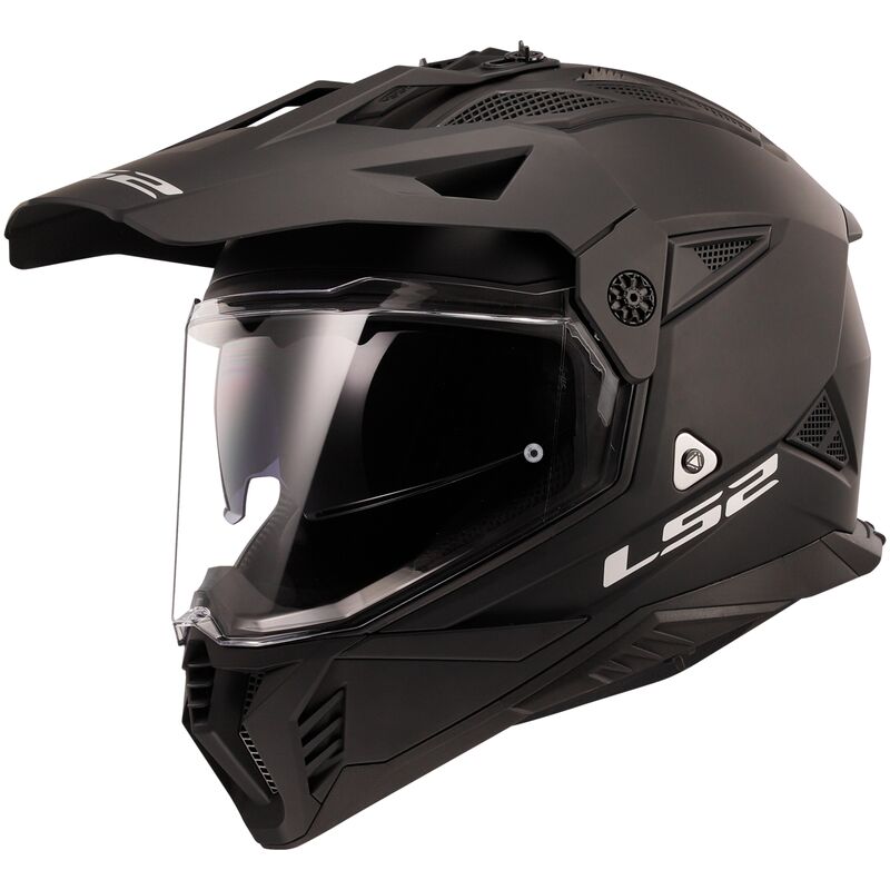LS2 MX702 PIONEER II 2 SOLID MATTE BLACK