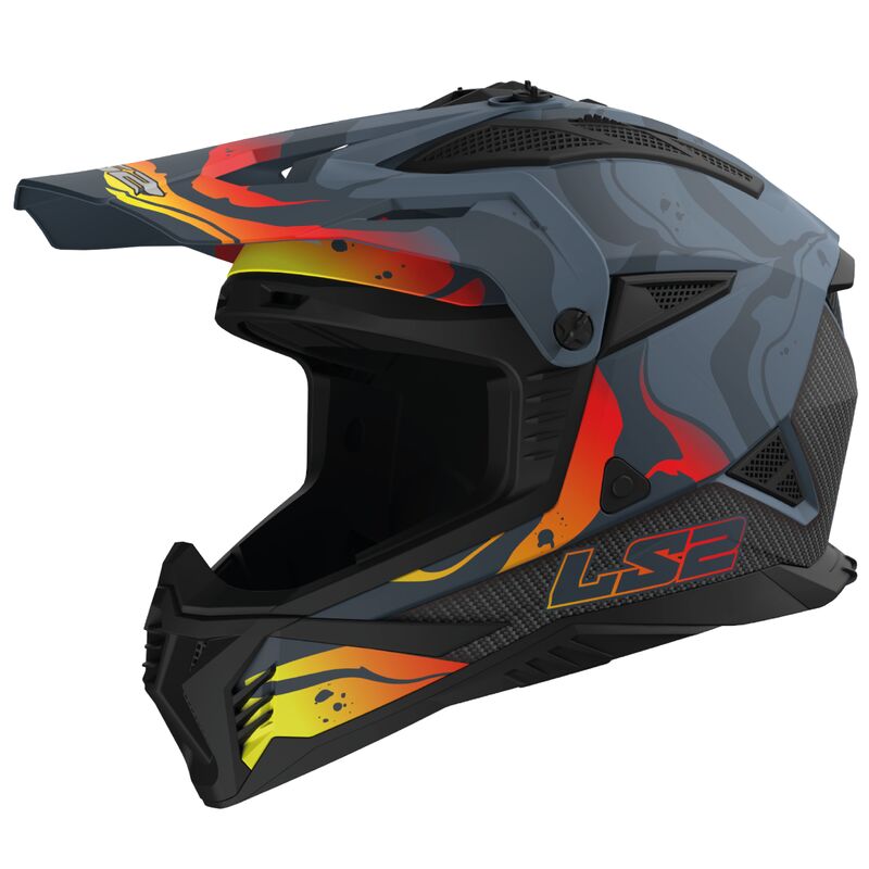 LS2 MX708 FAST II 2 WASH MATTE DARK GREY