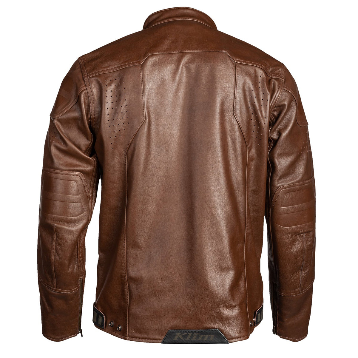 KLIM Sixxer Leather Jacket, rear view