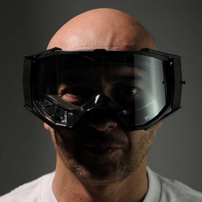 Ariete 8K ARI 9-2 MX Goggles Black/Yellow, Clear Lens
