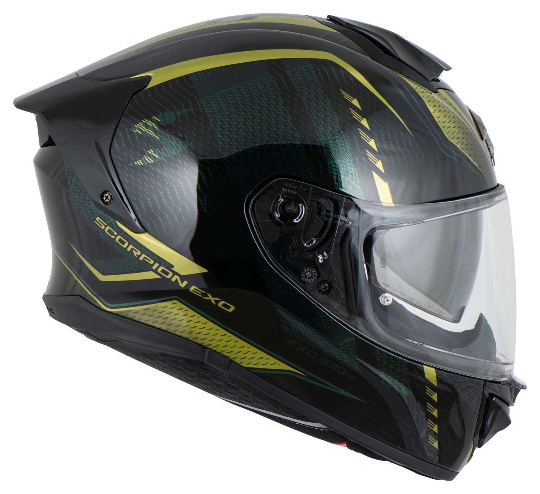 Scorpion EXO-530 AIR THERAS Black-Green Helmet