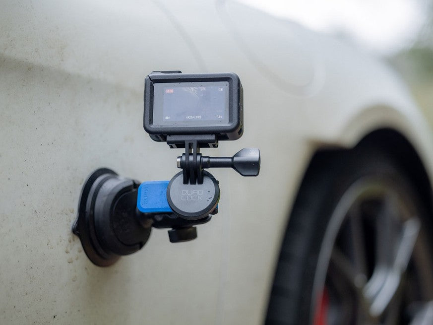 Quad Lock to Action Camera Adaptor, camera mount for adventure, touring and naked riders in Lebanon