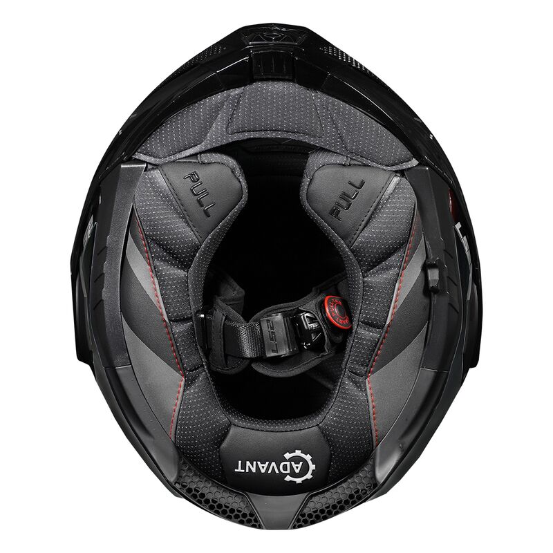 LS2 FF901 ADVANT X SOLID GLOSSY CARBON