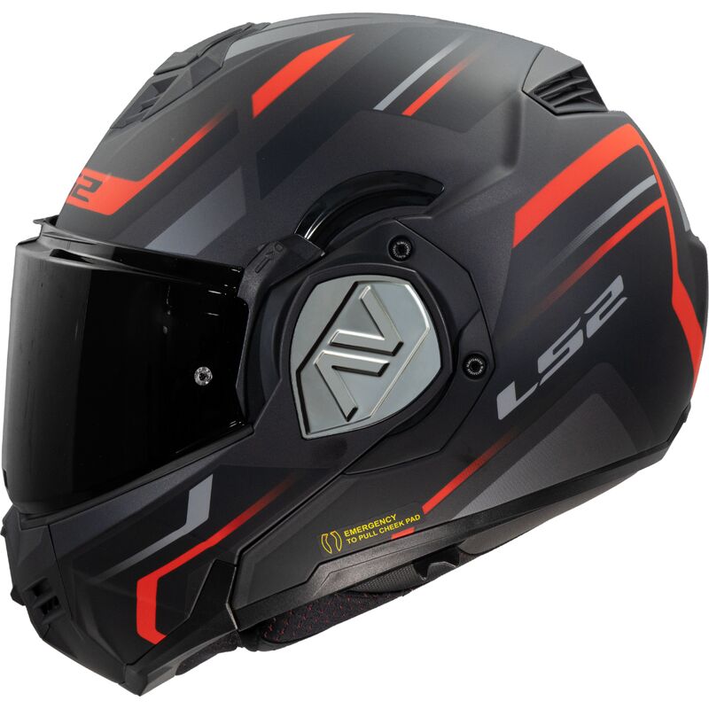 LS2 FF906 ADVANT KUKA MATTE BLACK RED