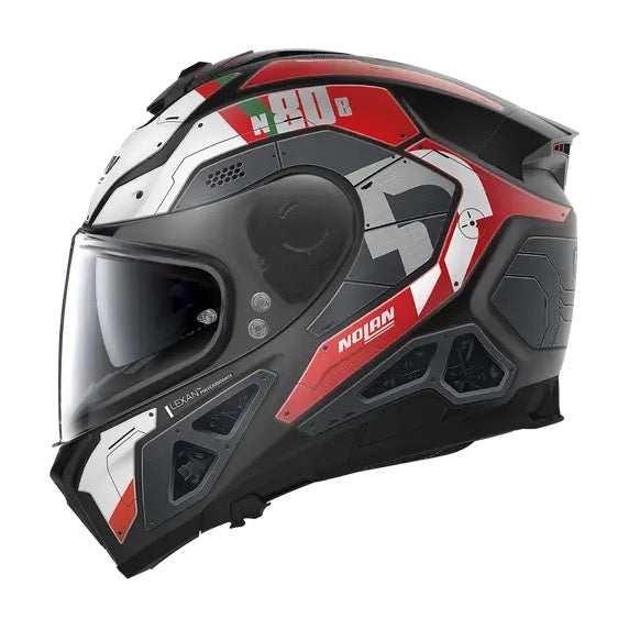 NOLAN N80-8 STARSCREAM FLAT BLACK ITALY
