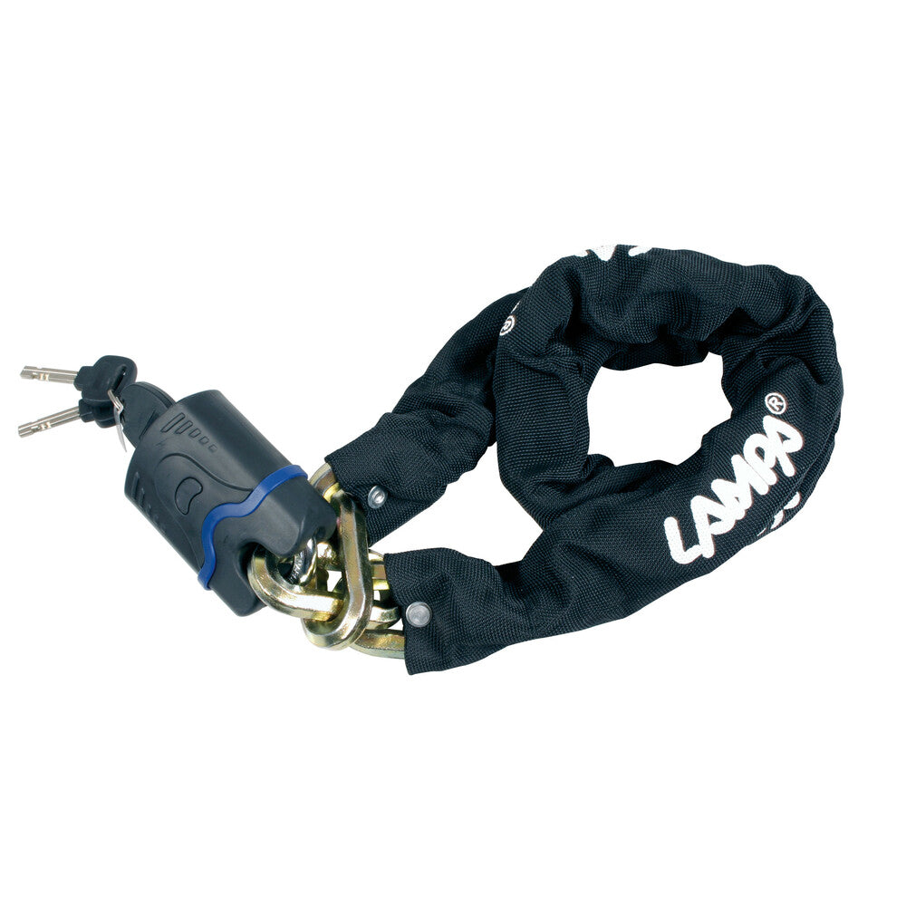 Kiton, high-security chain and padlock - 120 cm