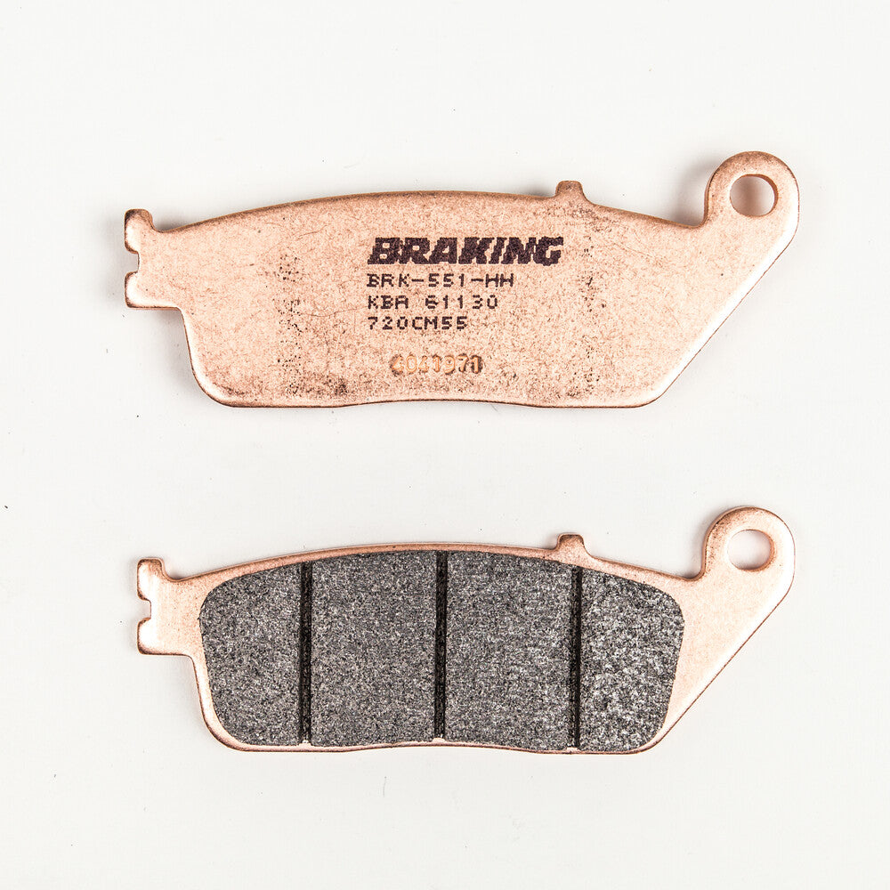 Braking Brake PAD SET Sintered Sport - 720CM55 For Honda Motorcycles 1990-2003 | Suzuki 250 2013
