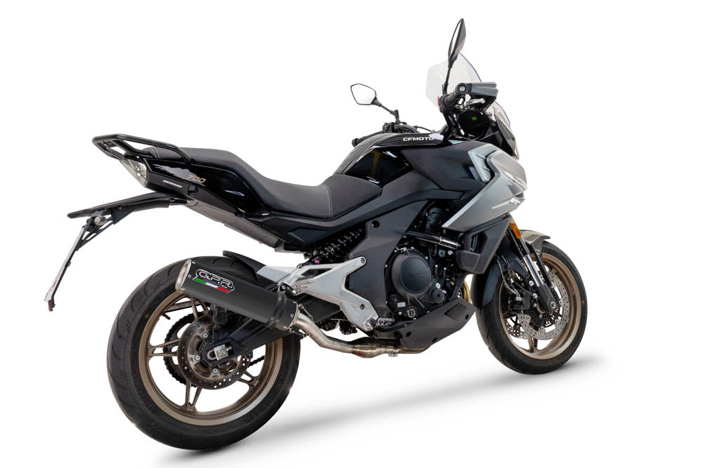 GPR M3 Black Titanium Exhaust – Cf Moto 700 Mt 2023/2024 e5 2023/2024 – image 7