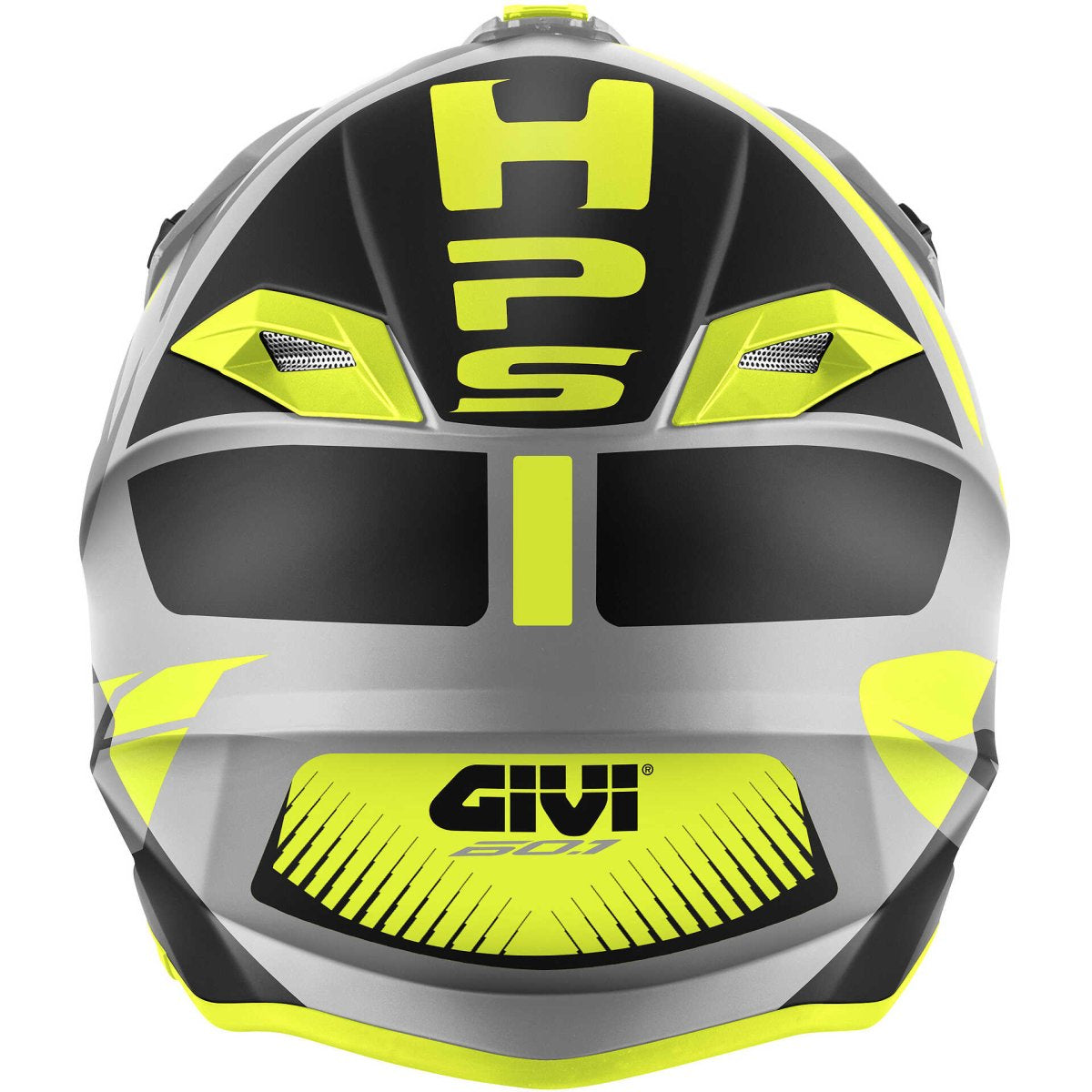 GIVI 60.1 Fresh Black/Matte Yellow Helmet, inside view
