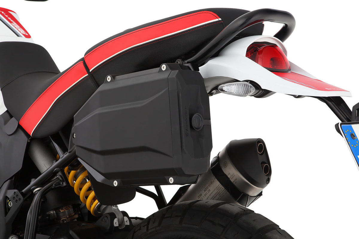 Wunderlich -Wunderlich Tool Box for Ducati Desert X/Rally + Codable Lock - Black