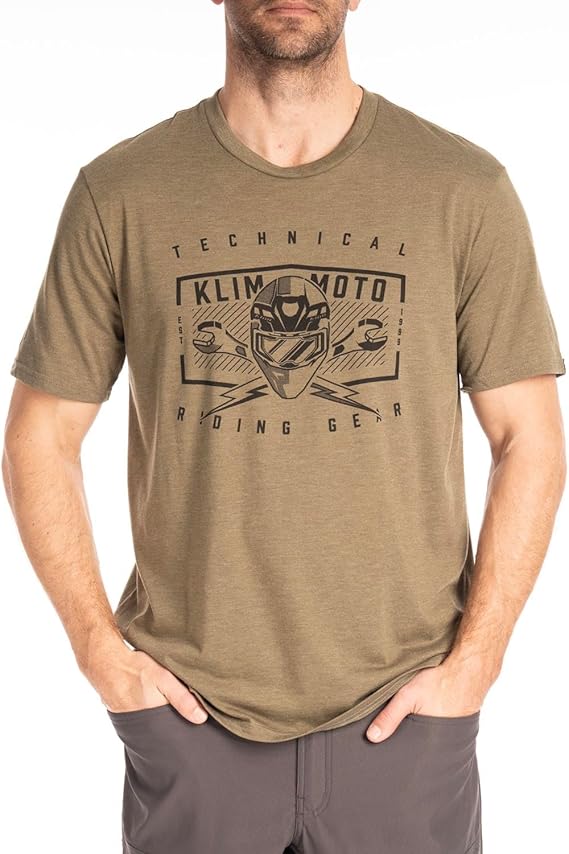 KLIM - Petrol Tri-blend Tee