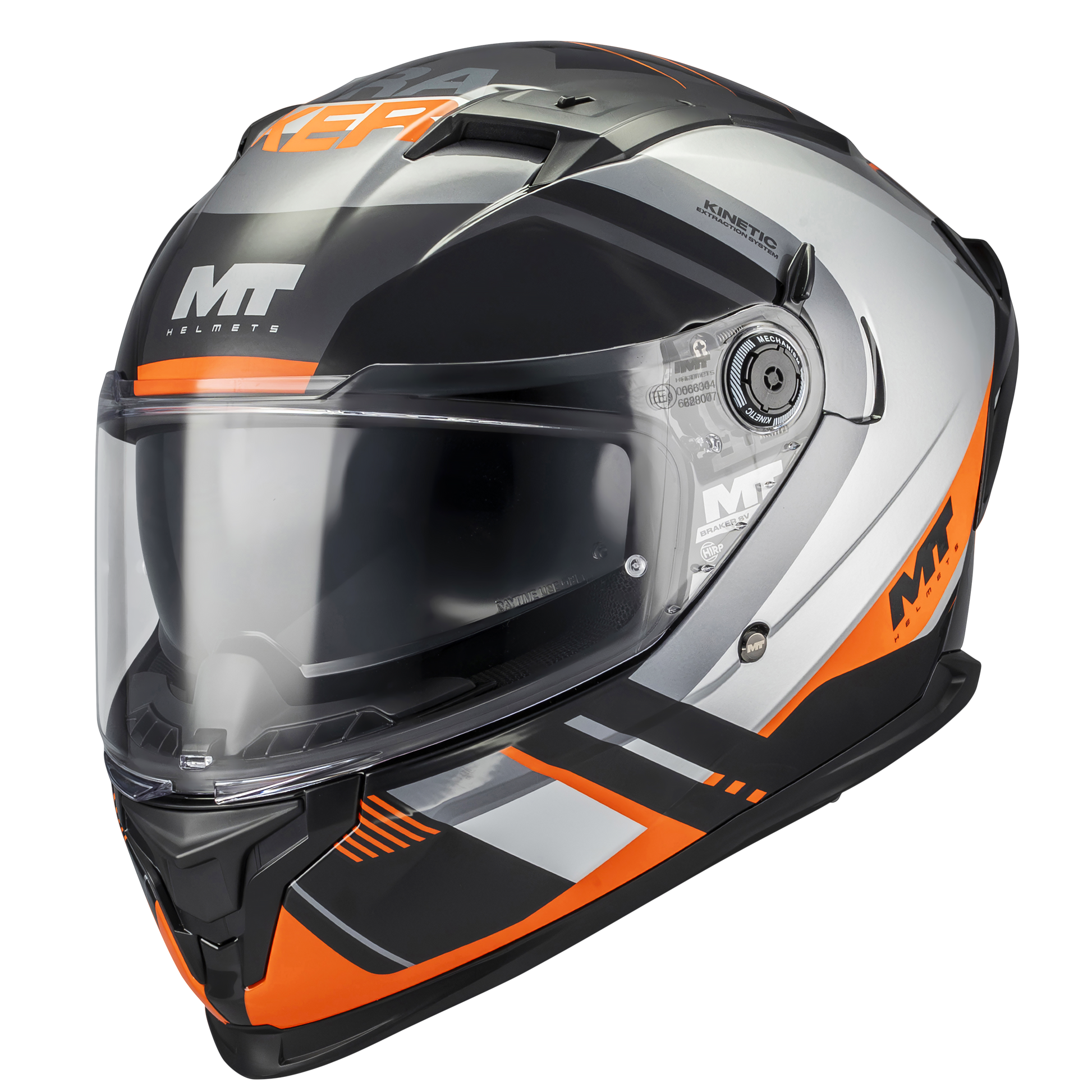 MT BRAKER SV GLOSSY ORANGE GREY BLACK