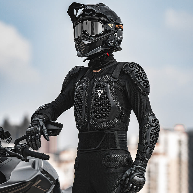 Motowolf PG1 Armor Jacket Velcro strap detail