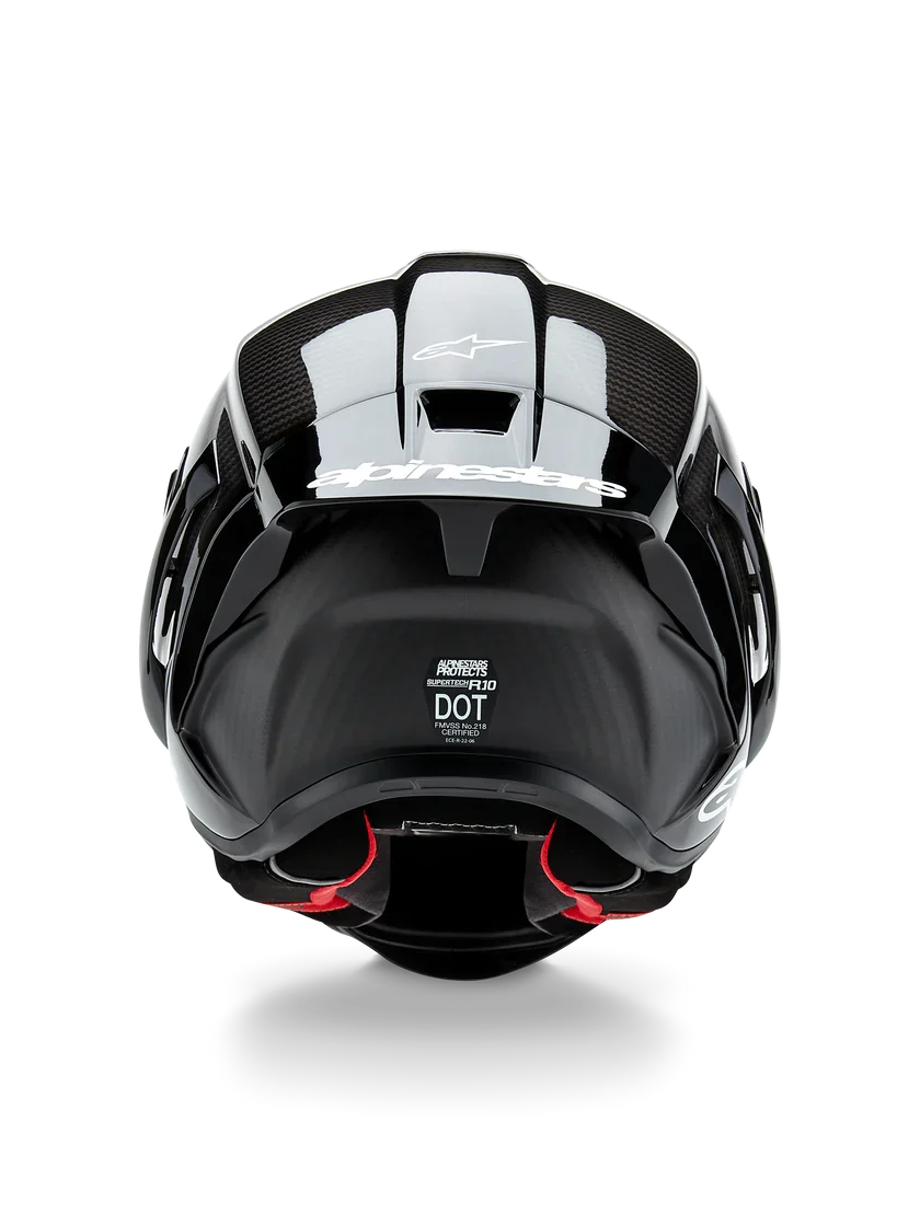 Alpinestars Supertech R10 Element Helmet, rear view