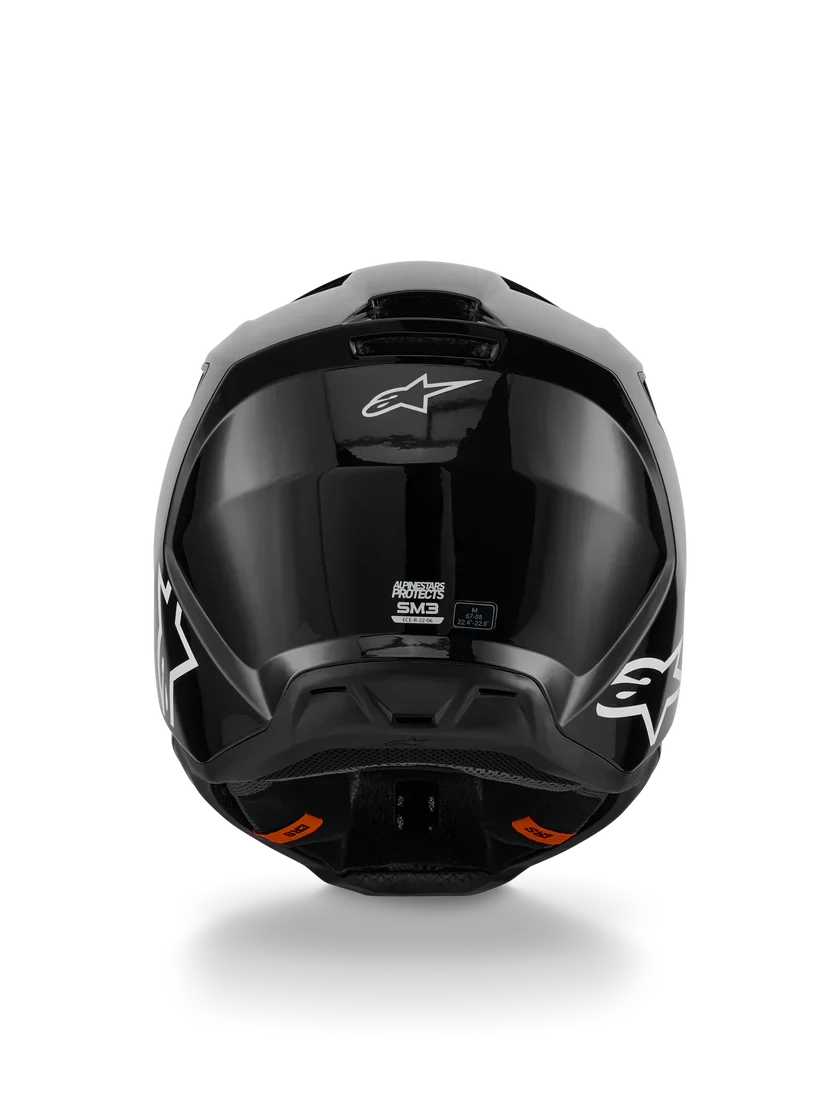 Alpinestars SM3 Solid Helmet, rear view
