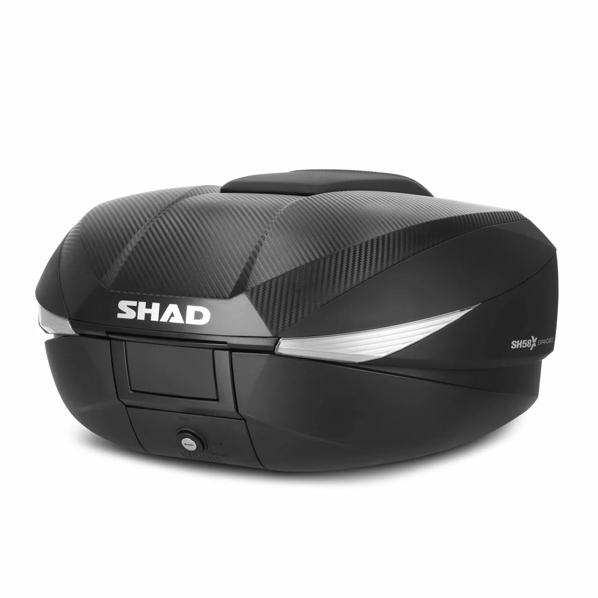 SHAD SH58X Carbon Premium 58L Motorcycle Top Case