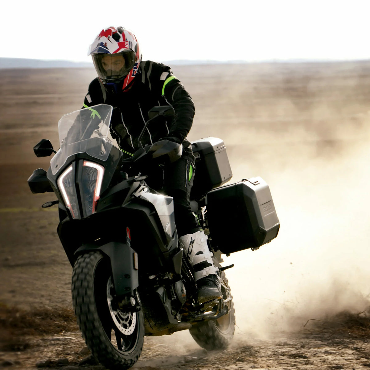 SHAD TR48 Terra Black Edition 48L Motorcycle Top Case