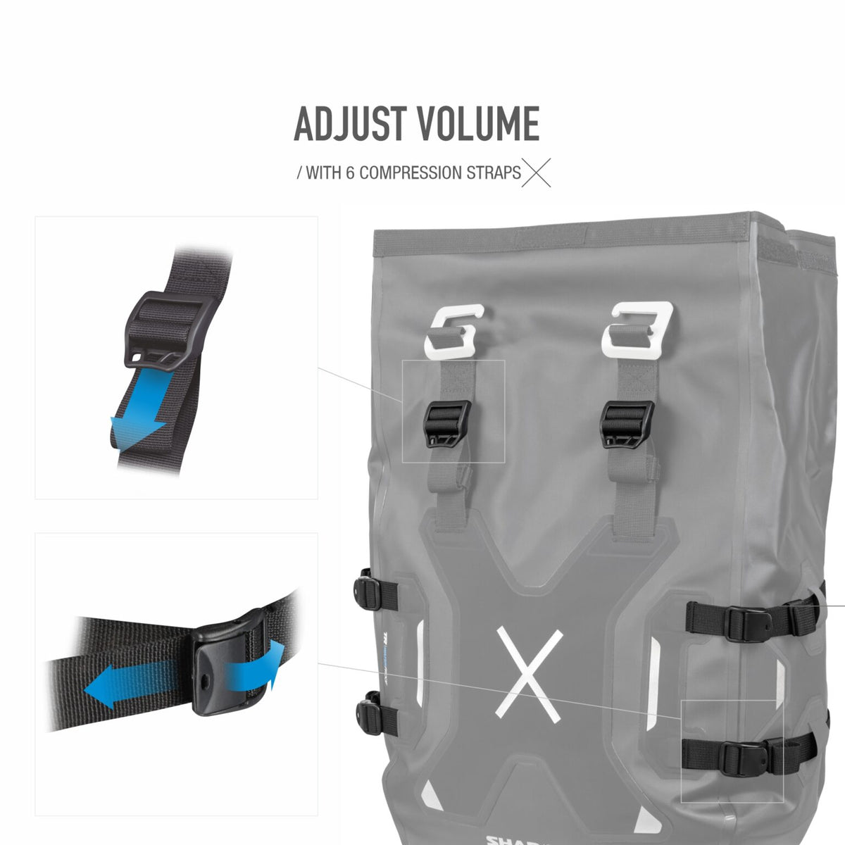 SHAD TR30 Terra 30L Adventure Saddlebags – Waterproof