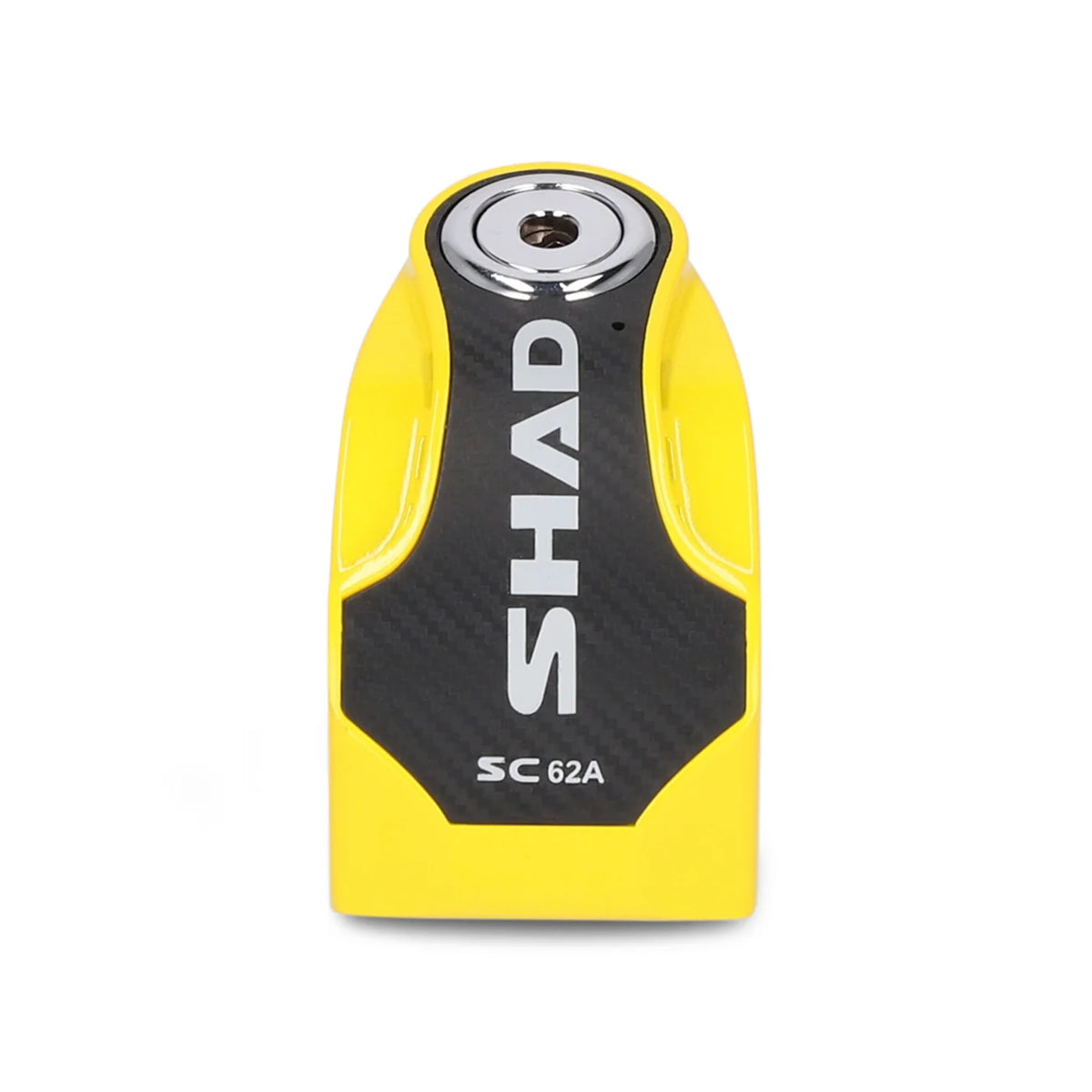 SHAD SC62A Alarm Disc Lock – Yellow, 10mm Pin