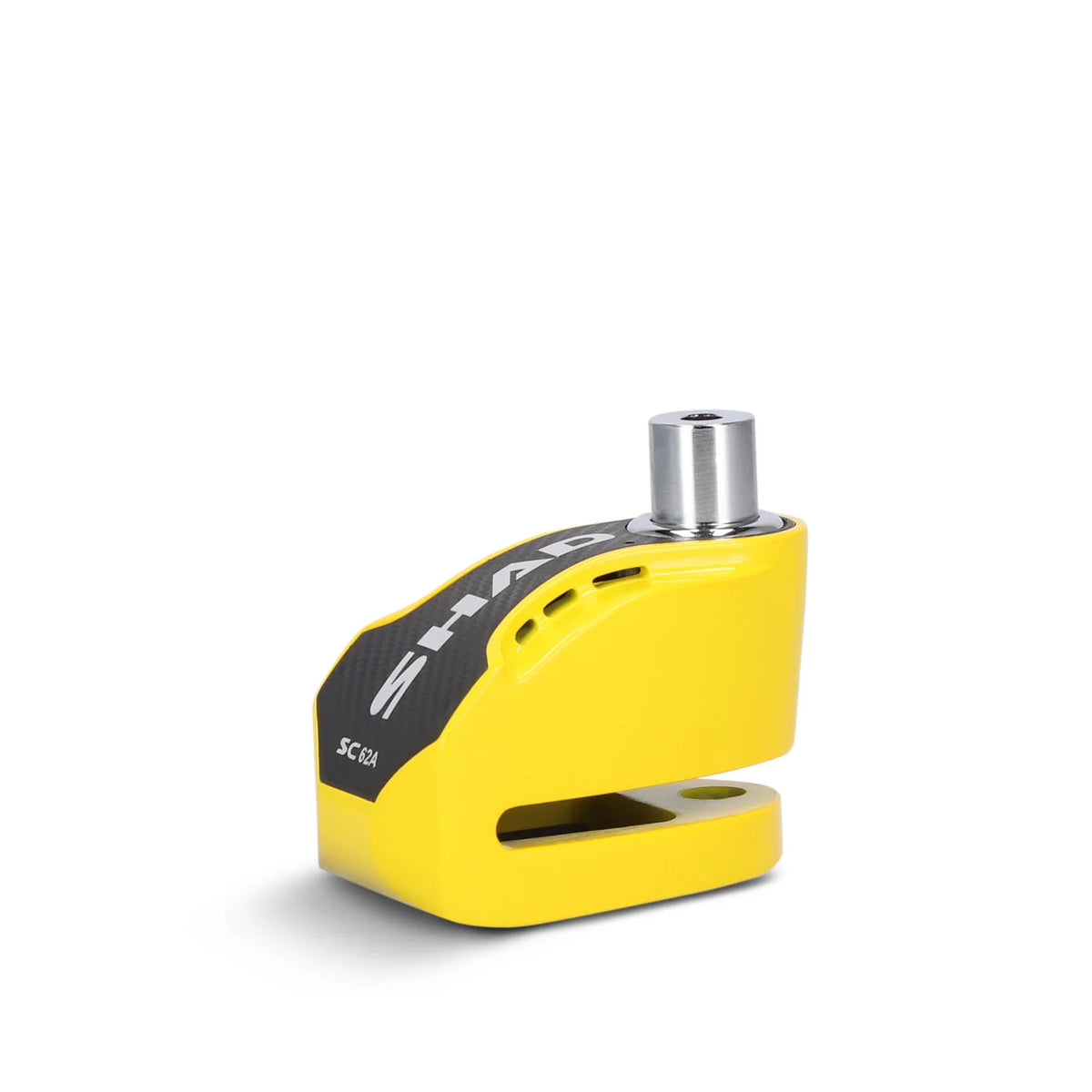 SHAD SC62A Alarm Disc Lock – Yellow, 10mm Pin