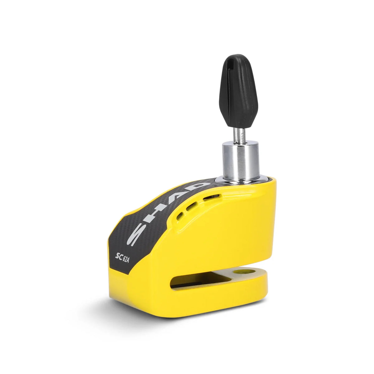SHAD SC62A Alarm Disc Lock – Yellow, 10mm Pin