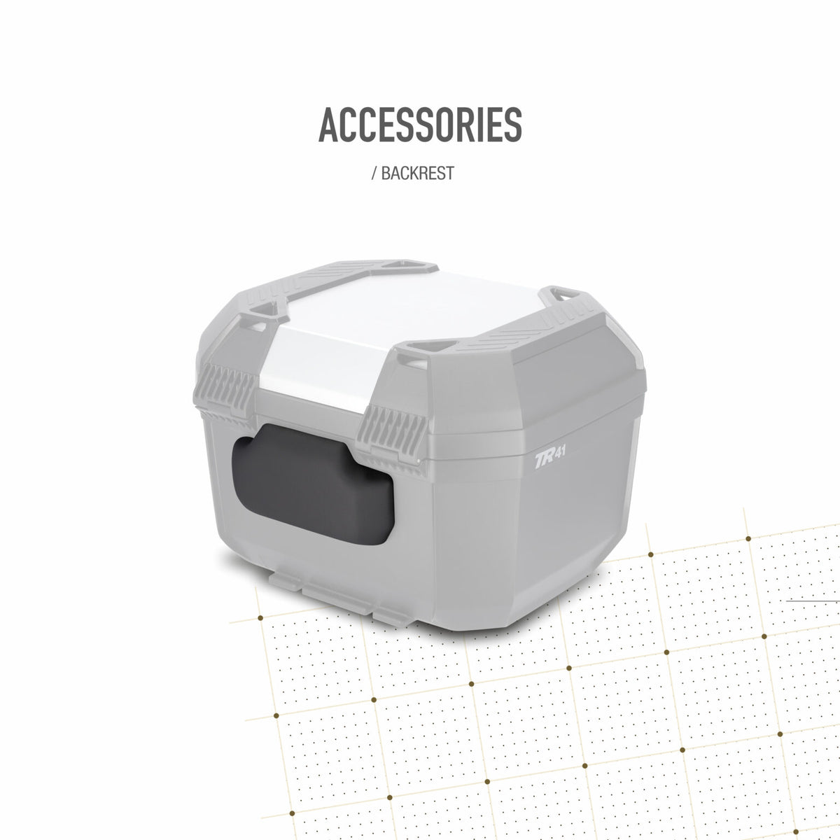 SHAD TR41 Terra Aluminium 41L Motorcycle Top Case