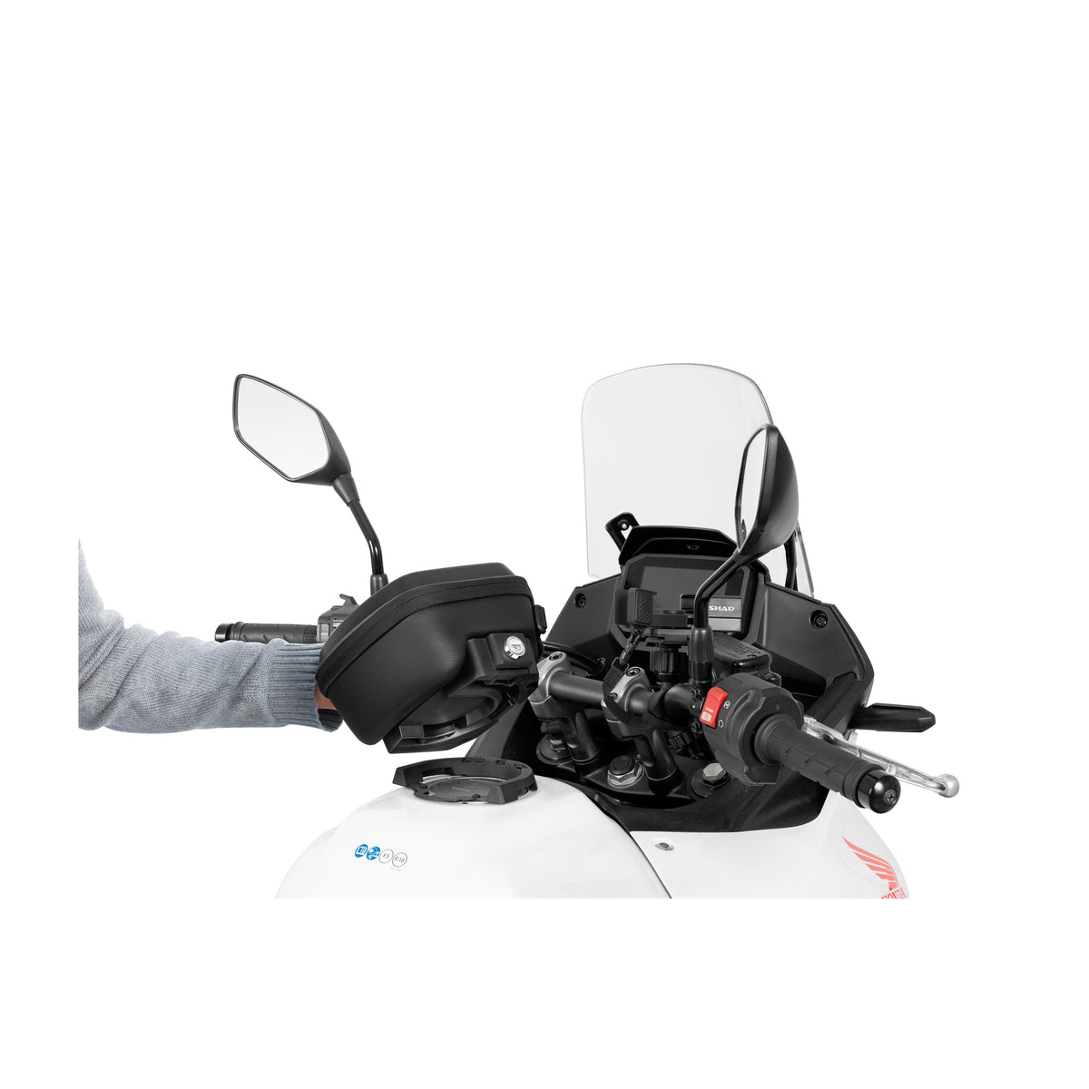 SHAD Click System fast tank bag fitting kit – CFMOTO 450MT / 700MT '25