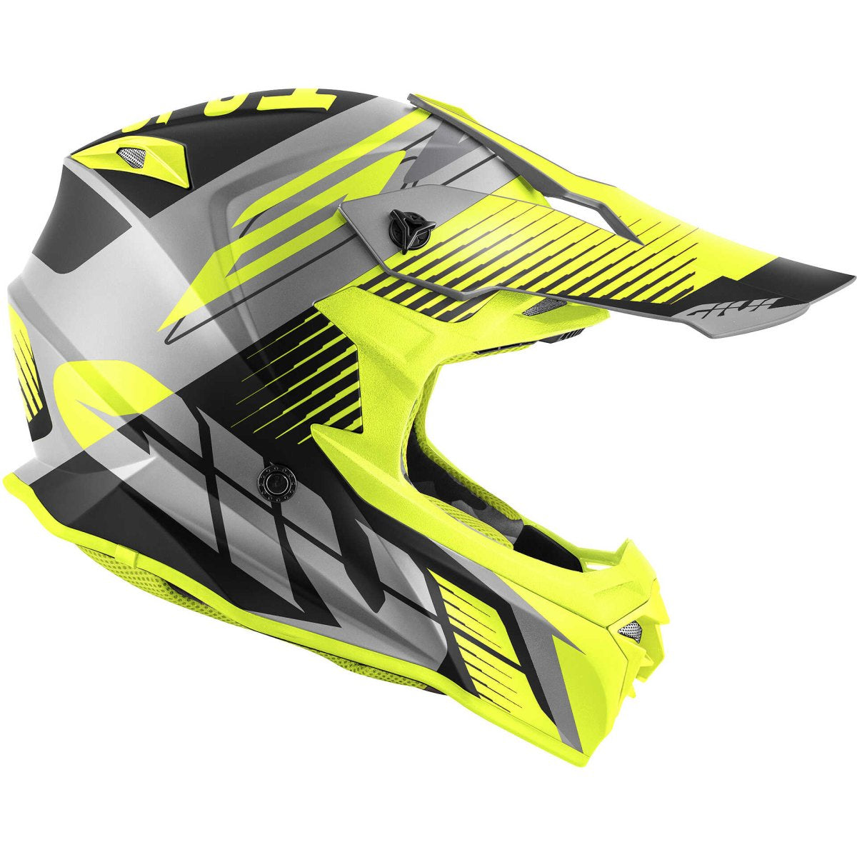 GIVI 60.1 Fresh Black/Matte Yellow Helmet, side view
