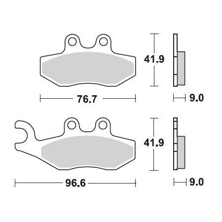 Braking 888SM1 brake pads