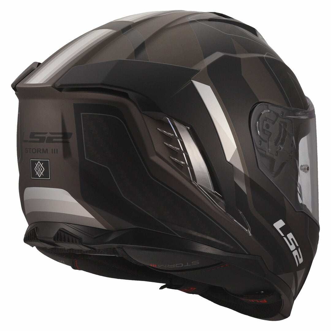 LS2 FF818 STORM III MATTE BLACK GREY