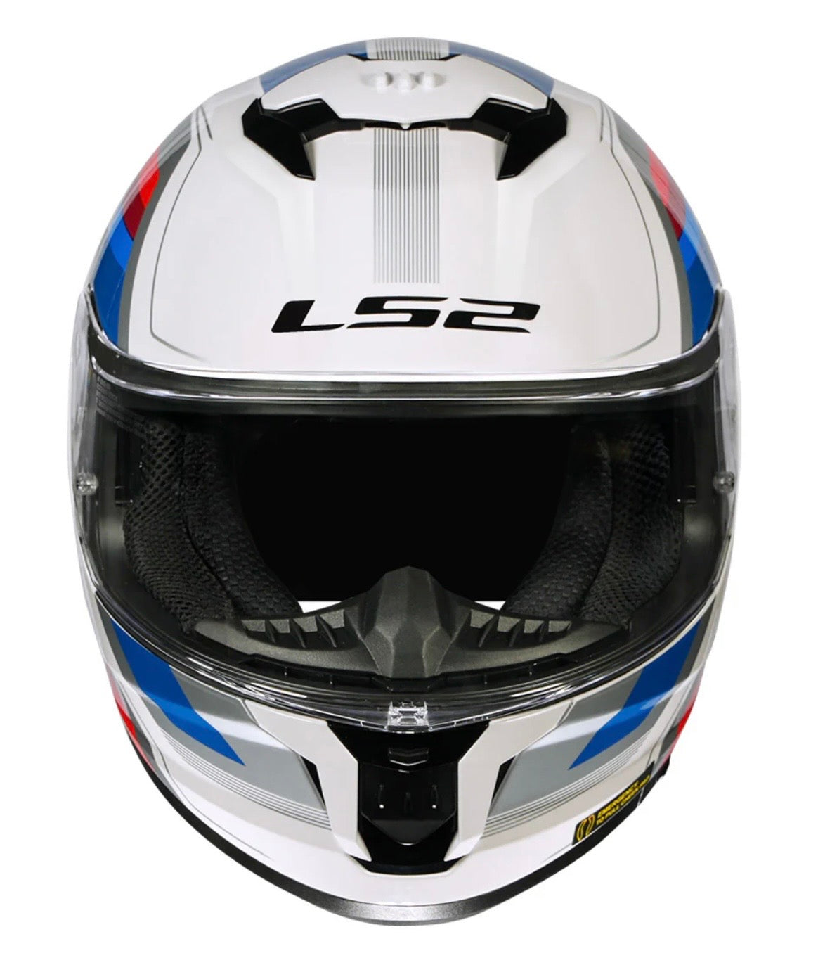 LS2 FF320 STREAM 2 VINTAGE WHITE BLUE RED