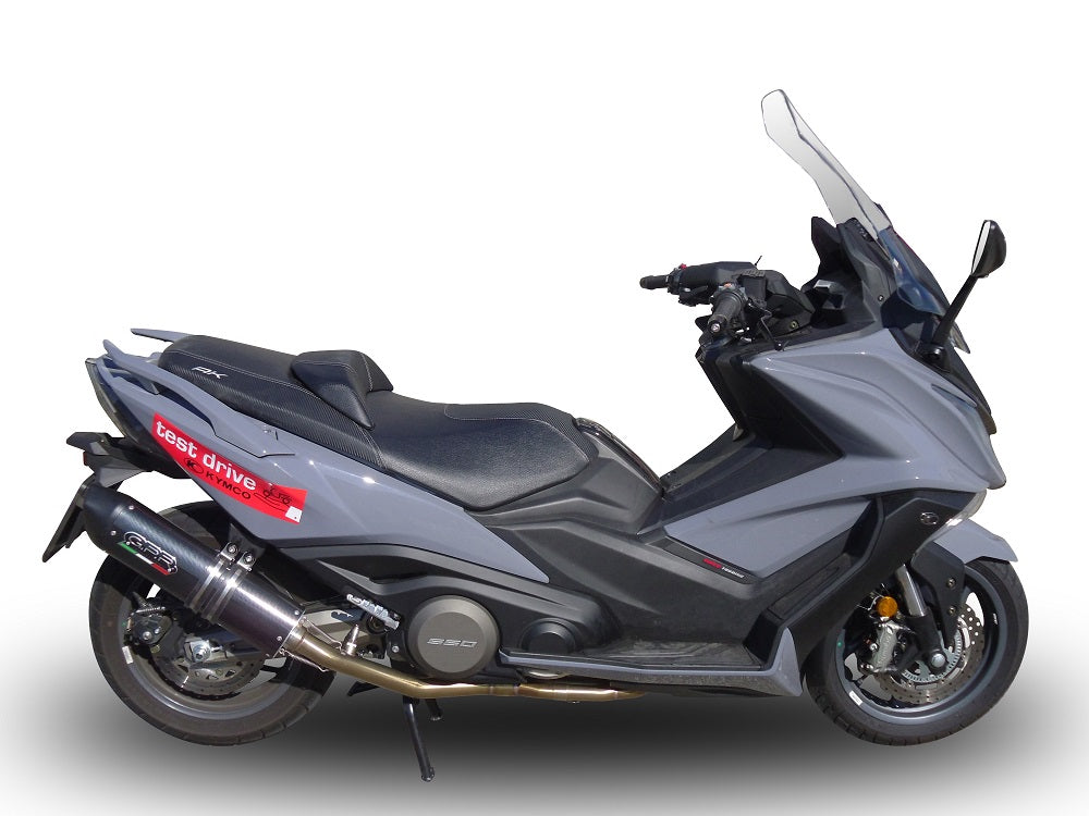 GPR Furore Nero Exhaust – Kymco Ak 550 2017/2020 e4 2017/2020 – image 5