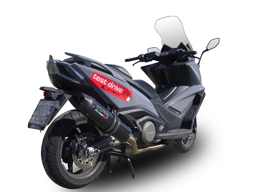 GPR Furore Nero Exhaust – Kymco Ak 550 2017/2020 e4 2017/2020 – image 6