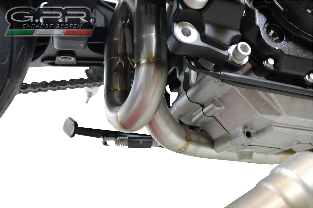 GPR De-Cat Pipe Exhaust – Aprilia Shiver 900 2017/2020 e4 2017/2020