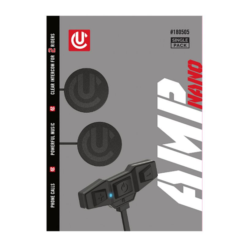 UClear AMP Nano Bluetooth Helmet Intercom
