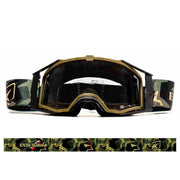 Ariete 8K Top Sterrato ENDURinsta Goggles Olive/Camo, Silver Mirrored Lens