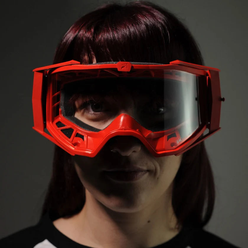 Ariete 8K MX Goggles Red, Clear Lens