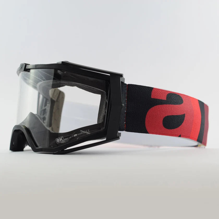 Ariete 8K MX Goggles Black, Clear Lens