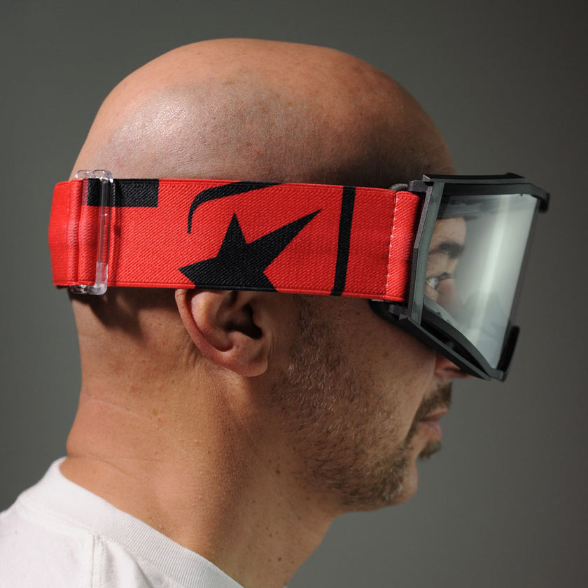 Ariete 8K MX Goggles Black, Clear Lens