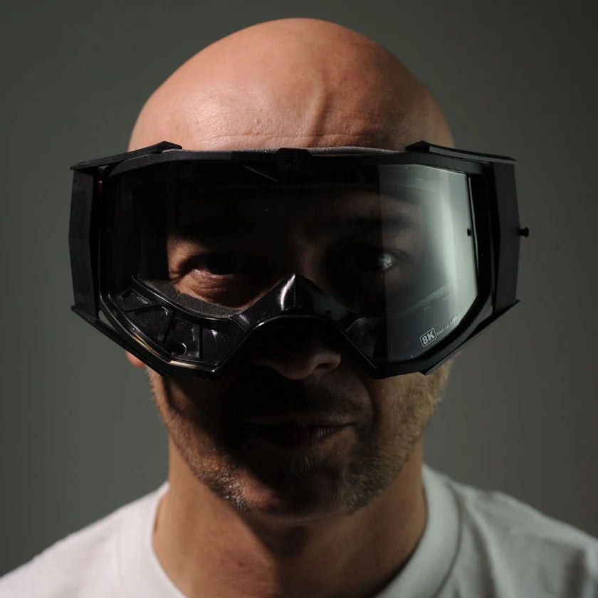 Ariete 8K MX Goggles Black, Clear Lens