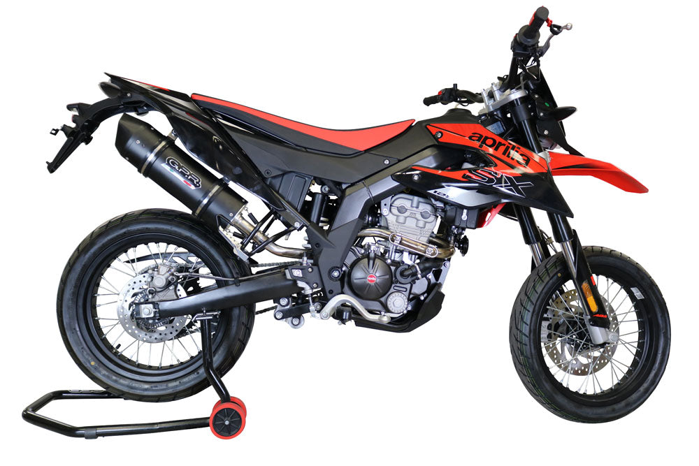 GPR Furore Evo4 Nero Exhaust – Aprilia Rx 125 2018/2020 e4 2018/2020 – image 5