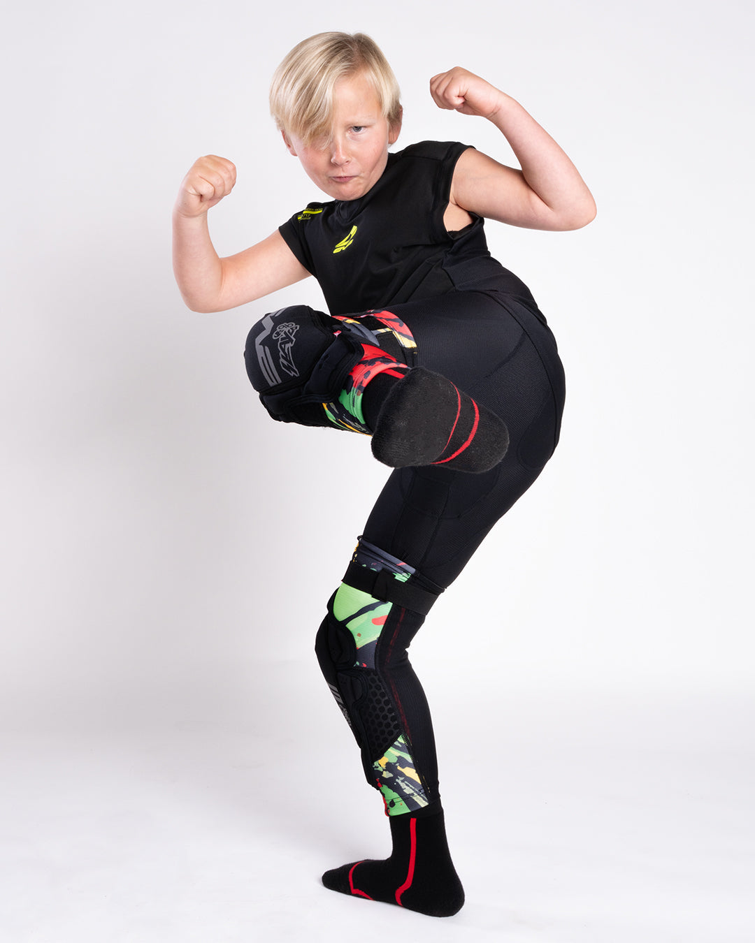 EVS Slayco96 Explosion Knee Guard youth