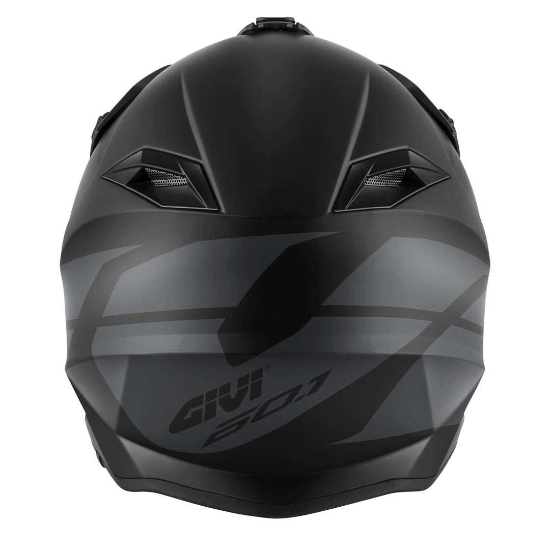 GIVI 60.1 Invert Black/Dark Grey Matte Helmet, inside view
