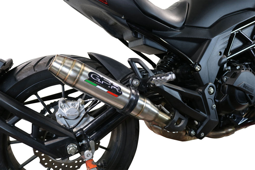 GPR Deeptone Inox Exhaust – Benelli 502 C 2021/2024 e5 2021/2024 – image 8