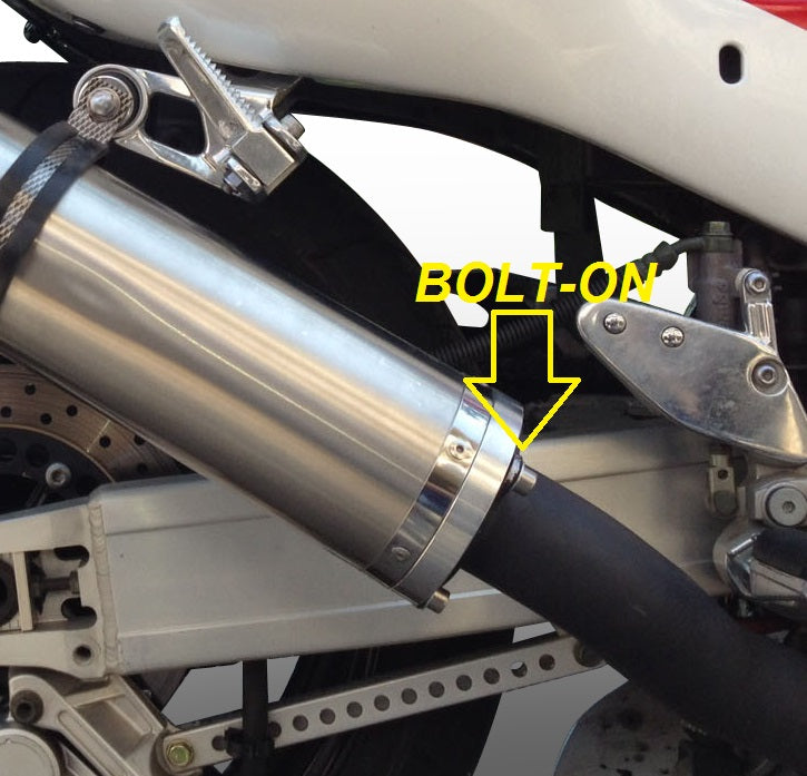 GPR Inox Tondo Exhaust – Kawasaki Zx-9R - ZX900C 1998/1999 1998/1999 – image 3