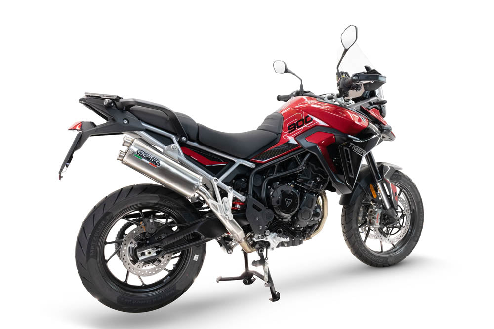 GPR Dual Inox Exhaust – Triumph Tiger 900 2024/2025 GT / Pro / Rally Pro 2024/2025 – image 5